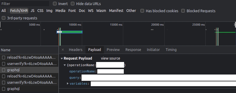 GraphQL Request Example